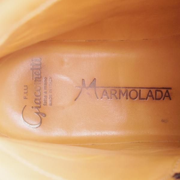 美品★(伊)F.LLIジャコメッティ SIZE 41【定価￥154,000-★マルモラーダ/FG105】BETIS/コロラート/マウンテンブーツ/赤茶〜黒★k099