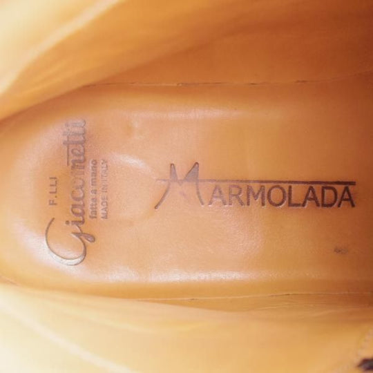 美品★(伊)F.LLIジャコメッティ SIZE 41【定価￥154,000-★マルモラーダ/FG105】BETIS/コロラート/マウンテンブーツ/赤茶〜黒★k099