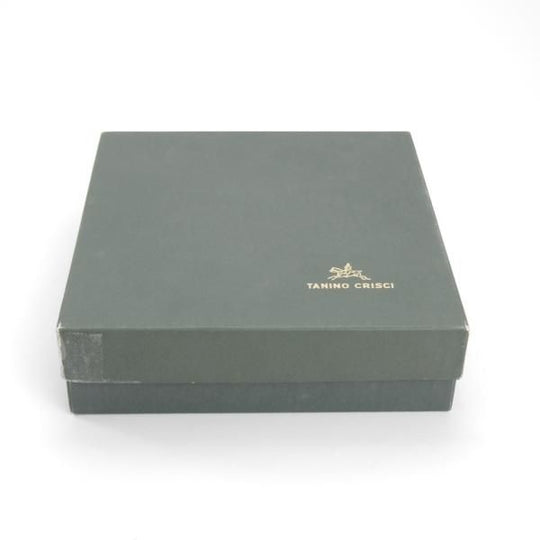 極美品★(伊)タニノクリスチー/TANINO CRISCI フリーサイズ（サイズ調整可能）【貴重★ベルト/レザー】本革/黒/ビジネス/メンズ★k101