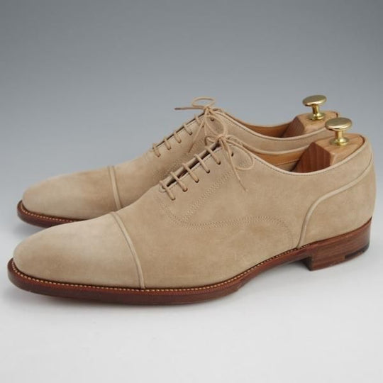 未使用★(伊)シルヴァノ・ラッタンジ SIZE 8【貴重★アリストクラティコ別注/FORD】GIOVE/ストレートチップ/薄茶/Silvano Lattanzi★k102