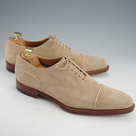 未使用★(伊)シルヴァノ・ラッタンジ SIZE 8【貴重★アリストクラティコ別注/FORD】GIOVE/ストレートチップ/薄茶/Silvano Lattanzi★k102