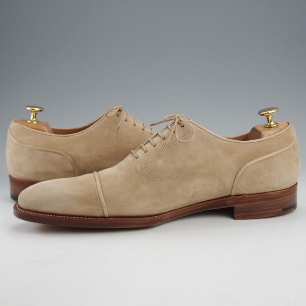 未使用★(伊)シルヴァノ・ラッタンジ SIZE 8【貴重★アリストクラティコ別注/FORD】GIOVE/ストレートチップ/薄茶/Silvano Lattanzi★k102