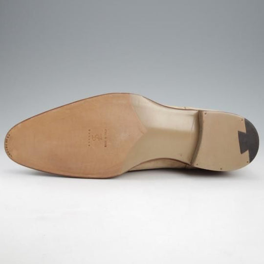 未使用★(伊)シルヴァノ・ラッタンジ SIZE 8【貴重★アリストクラティコ別注/FORD】GIOVE/ストレートチップ/薄茶/Silvano Lattanzi★k102