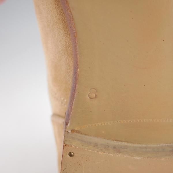 未使用★(伊)シルヴァノ・ラッタンジ SIZE 8【貴重★アリストクラティコ別注/FORD】GIOVE/ストレートチップ/薄茶/Silvano Lattanzi★k102