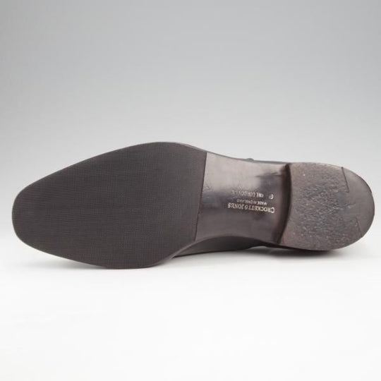 極美品★クロケット&ジョーンズ 7D【定価16万円以上★コードバン仕様/AUDLEY/オードリー】337/ハンドグレード/黒/Crockett&Jones★k103