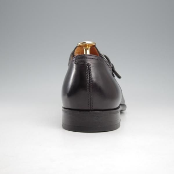 極美品★ジョンロブ SIZE 41/UK7程度【貴重★エルメス別注/HERMES/モンクストラップ】H103ラスト/JARVIS/黒/JOHN LOBB★k104