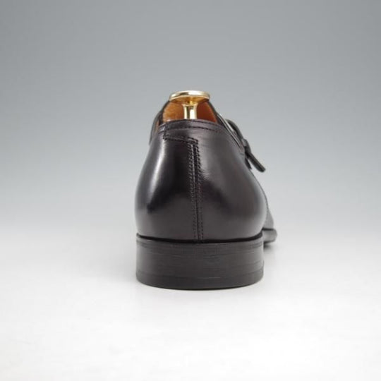 極美品★ジョンロブ SIZE 41/UK7程度【貴重★エルメス別注/HERMES/モンクストラップ】H103ラスト/JARVIS/黒/JOHN LOBB★k104