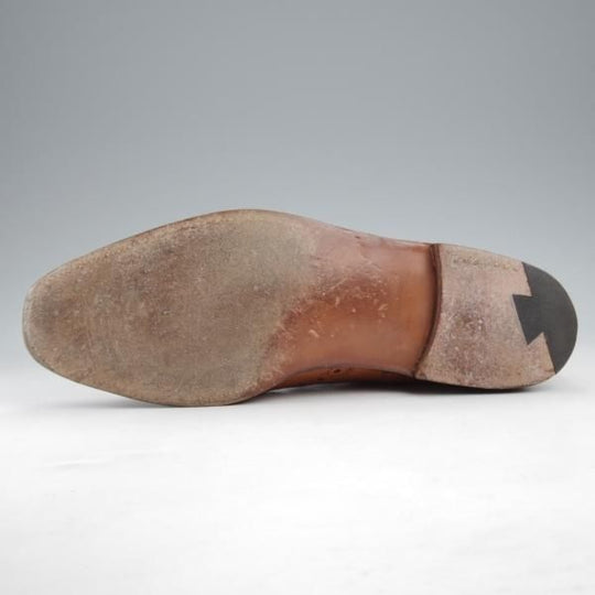 極上★トリッカーズ SIZE 9【現行定価10万円以上★サイドゴアブーツ/M6454】1001/Burnished/カーフ/薄茶/メンズ/Tricker's★k106