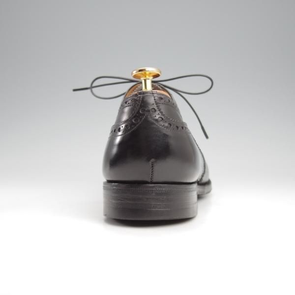 極上★チャーチ 90F/UK9【旧チャーチ★3都市ロゴ/84ラスト】フルブローグ/黒/カーフ/メンズ/Church's★k108