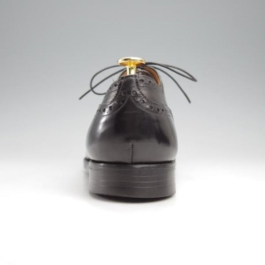 極上★チャーチ 90F/UK9【旧チャーチ★3都市ロゴ/84ラスト】フルブローグ/黒/カーフ/メンズ/Church's★k108