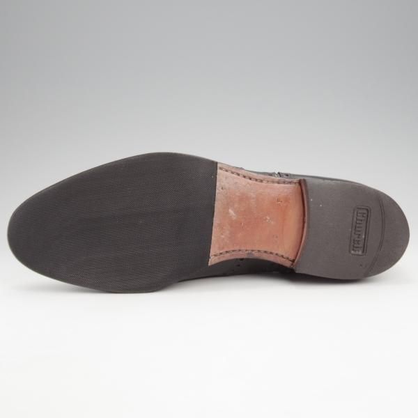 極上★チャーチ 90F/UK9【旧チャーチ★3都市ロゴ/84ラスト】フルブローグ/黒/カーフ/メンズ/Church's★k108