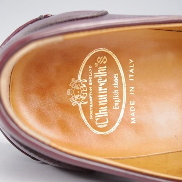 極上★チャーチ(レディース) SIZE 36【★SALLY R/サリー】コインローファー/ポリッシュドバインダーカーフ/赤茶/Church'★k111