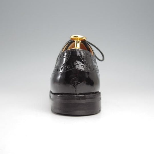 ★チャーチ(レディース) SIZE 37.5【★バーウッド/BURWOOD WI】フルブローグ/パテントレザー/黒/Church's★k112
