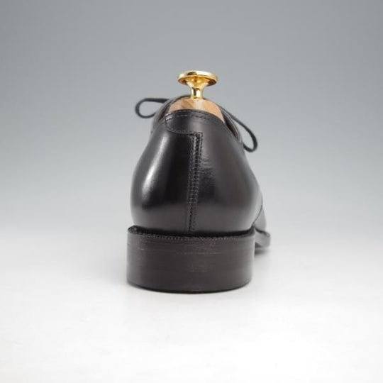 極美品★(浅草)RENDO/レンド SIZE 7【モデル定価￥68,200-★ダイナイトソール仕様/プレーントゥ/7704D】カーフ/黒/メンズ★k113