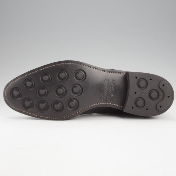 極美品★(浅草)RENDO/レンド SIZE 7【モデル定価￥68,200-★ダイナイトソール仕様/プレーントゥ/7704D】カーフ/黒/メンズ★k113