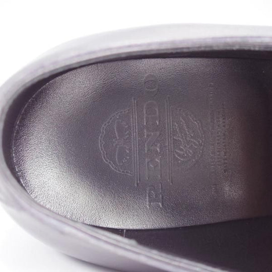 極美品★(浅草)RENDO/レンド SIZE 7【モデル定価￥68,200-★ダイナイトソール仕様/プレーントゥ/7704D】カーフ/黒/メンズ★k113