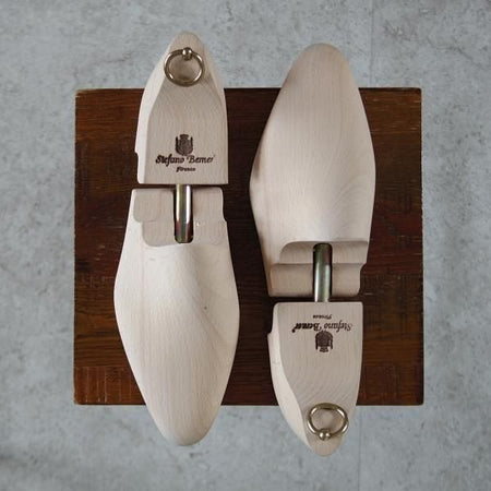 極上★(伊)ステファノ・ベーメル SIZE 43-43.5【★純正シューツリー】木製シューキーパー/メンズ/Stefano Bemer★k118