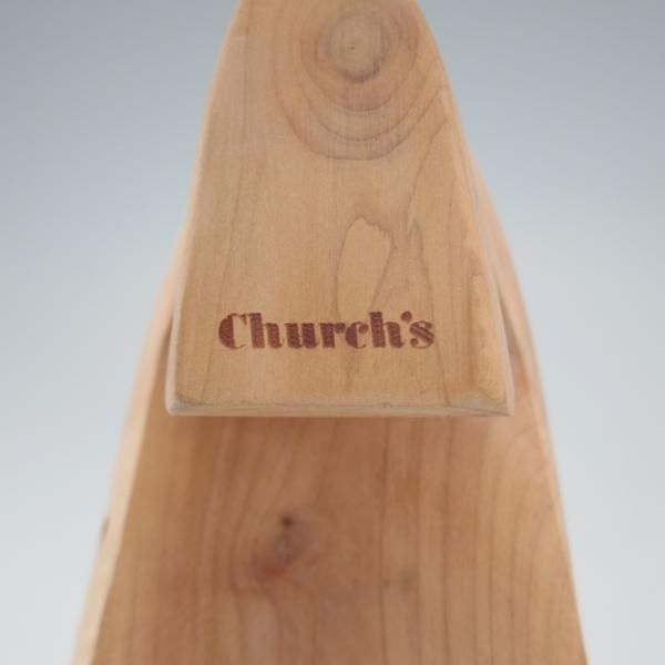極上★チャーチ SIZE 6【定価￥26,400-★純正シューツリー/WESSEX】木製シューキーパー/メンズ/Church's★k119