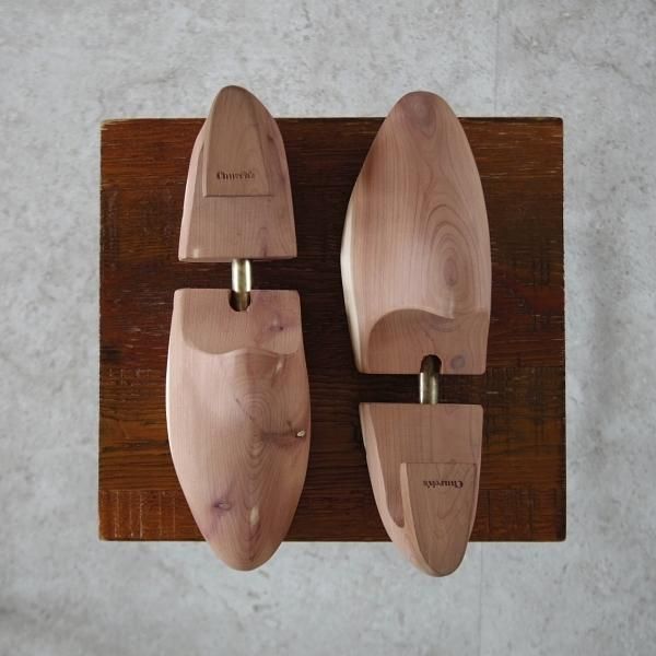 極上★チャーチ SIZE 6【定価￥26,400-★純正シューツリー/WESSEX】木製シューキーパー/メンズ/Church's★k121