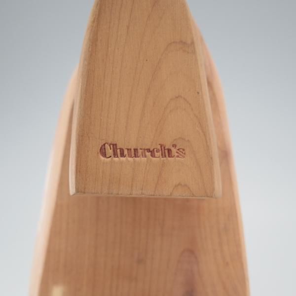 極上★チャーチ SIZE 6【定価￥26,400-★純正シューツリー/WESSEX】木製シューキーパー/メンズ/Church's★k121