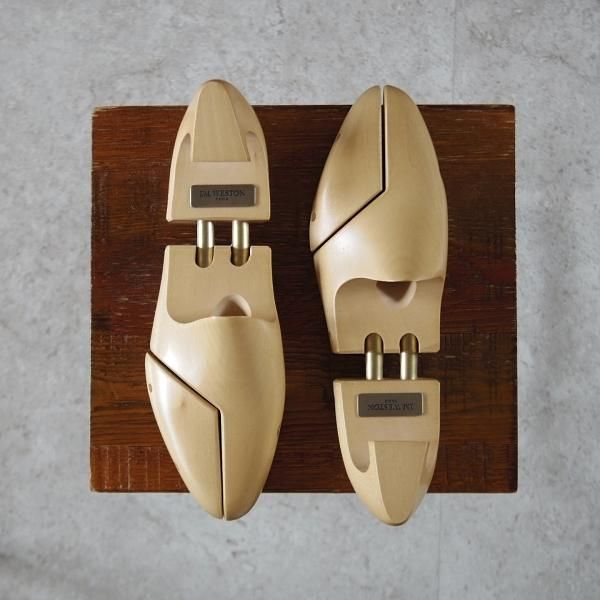 美品★J.M.ウエストン SIZE 6【現行定価￥18,700-★純正シューツリー/022L】木製シューキーパー/メンズ/Weston/ウェストン★k134