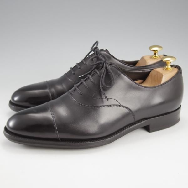 極美品★エドワードグリーン 5.5E【定価￥204,600-★チェルシー/CHELSEA/82ラスト】ストレートチップ/黒/メンズ/EDWARD GREEN★k136