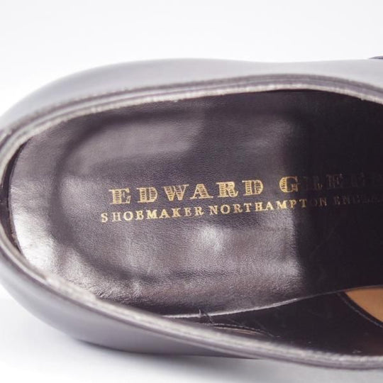 極美品★エドワードグリーン 5.5E【定価￥204,600-★チェルシー/CHELSEA/82ラスト】ストレートチップ/黒/メンズ/EDWARD GREEN★k136