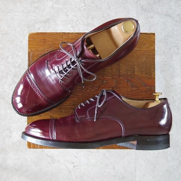 極上★オールデン 8D【定価￥182,600-★コードバン仕様/モディファイドラスト/56201】パンチドキャップトゥ/#8/赤茶/ALDEN★k137