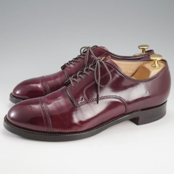 極上★オールデン 8D【定価￥182,600-★コードバン仕様/モディファイドラスト/56201】パンチドキャップトゥ/#8/赤茶/ALDEN★k137