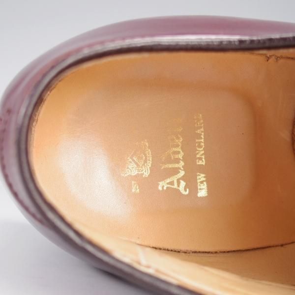 極上★オールデン 8D【定価￥182,600-★コードバン仕様/モディファイドラスト/56201】パンチドキャップトゥ/#8/赤茶/ALDEN★k137