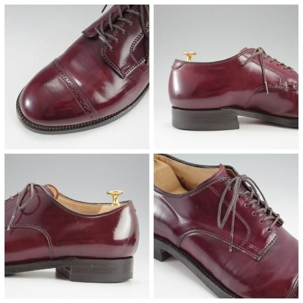 極上★オールデン 8D【定価￥182,600-★コードバン仕様/モディファイドラスト/56201】パンチドキャップトゥ/#8/赤茶/ALDEN★k137