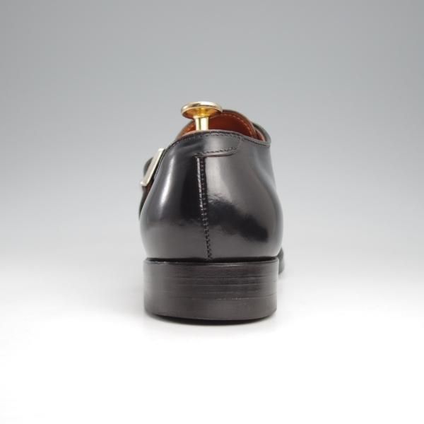 極美品★オールデン 7D【定価￥183,700-★コードバン仕様/モンクストラップ】1879/モディファイドラスト/黒/ALDEN★k139