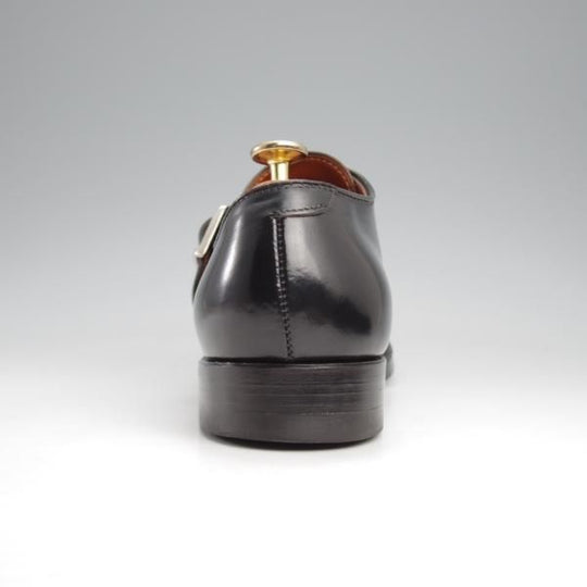 極美品★オールデン 7D【定価￥183,700-★コードバン仕様/モンクストラップ】1879/モディファイドラスト/黒/ALDEN★k139