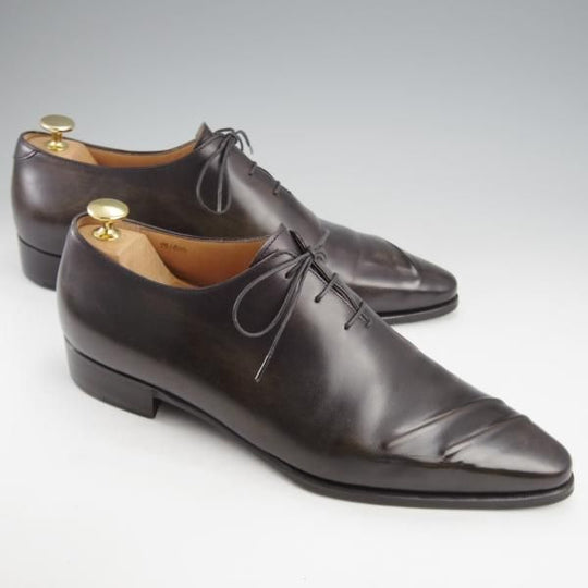 極上★(仏)ベルルッティ SIZE 9.5【貴重★アレッサンドロ/黒系パティーヌ】ピアッシング・コレクション/ALESSANDRO/Berluti★k140