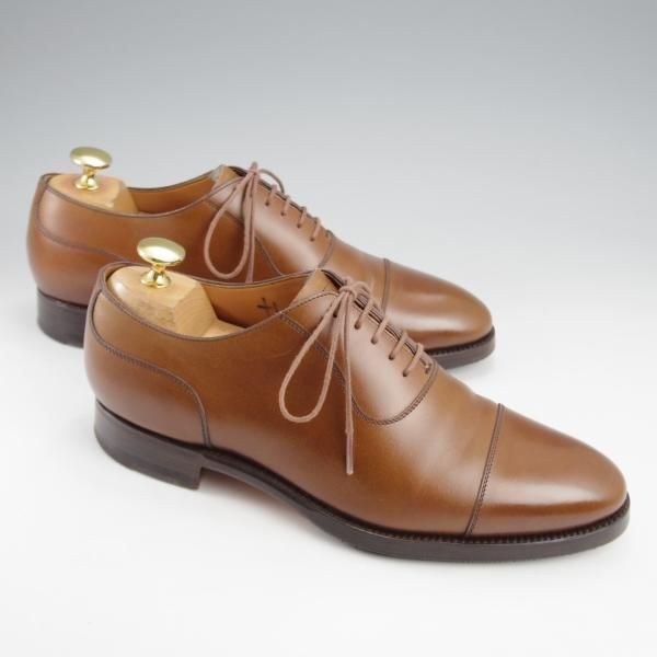 極上★(金沢)KOKON/ココン SIZE 6【現オーダー価格￥236,500-★ハンドメイドライン/常世田氏作】KINGSTON/ストレートチップ/茶★k144