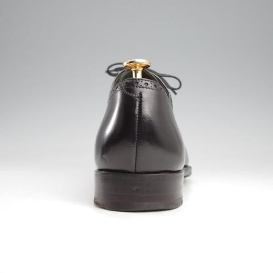 極上★(スペイン製)カルミナ SIZE 8.5【モデル定価￥91,300-★クォーターブローグ/80512】BUGERラスト/カーフ/黒/メンズ/CARMINA★k145