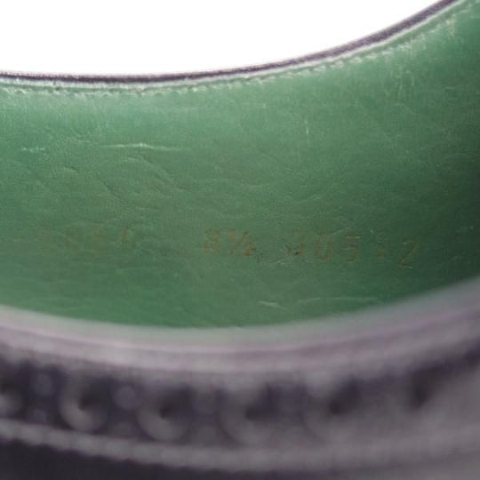 極上★(スペイン製)カルミナ SIZE 8.5【モデル定価￥91,300-★クォーターブローグ/80512】BUGERラスト/カーフ/黒/メンズ/CARMINA★k145