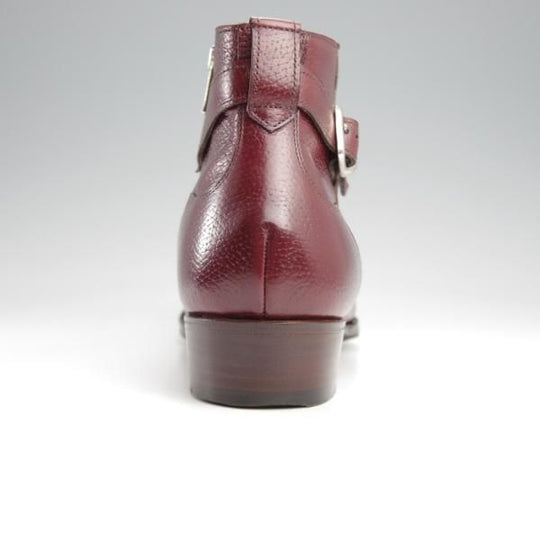 美品★Oriental/オリエンタル SIZE 6【定価￥71,500-★CREED/ベベルドグッドイヤー】6703/BIANCO/サイドジップ/ブーツ/赤茶★k152