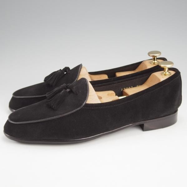 アントニオルフォ SIZE 6.5【C.F.ステッド社スエード/黒】 | 高級中古