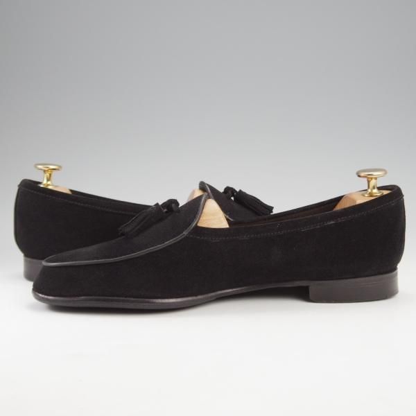 美品★アントニオ・ルフォ SIZE 6.5【定価￥39,600-★ベルジャンシューズ/トレーディングポスト取扱】AR002/黒/ANTONIO RUFO★k153