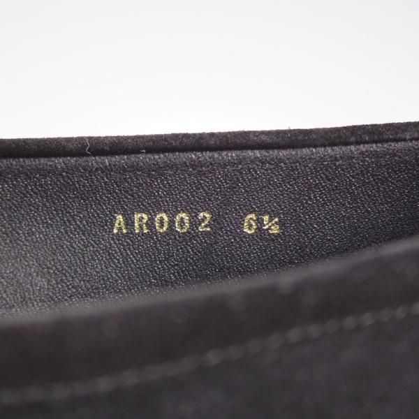 美品★アントニオ・ルフォ SIZE 6.5【定価￥39,600-★ベルジャンシューズ/トレーディングポスト取扱】AR002/黒/ANTONIO RUFO★k153