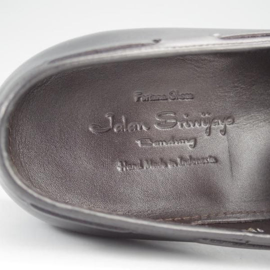 美品★ジャランスリワヤ SIZE 8【定価￥39,600-★ダイナイトソール/タッセルローファー/Tirta】EDWARDラスト/黒/JALAN SRIWIJAWA★k154