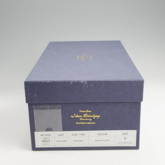 美品★ジャランスリワヤ SIZE 8【定価￥39,600-★ダイナイトソール/タッセルローファー/Tirta】EDWARDラスト/黒/JALAN SRIWIJAWA★k154