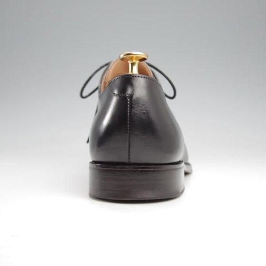 美品★(英)チーニー 8F【定価￥60,500-★プレーントゥ/OLD】11028ラスト/Vフロント/カーフ/黒/メンズ/CHEANEY★k156