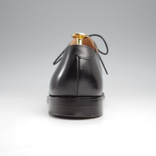 美品★(英)チーニー 8F【定価￥60,500-★プレーントゥ/OLD】11028ラスト/Vフロント/カーフ/黒/メンズ/CHEANEY★k156