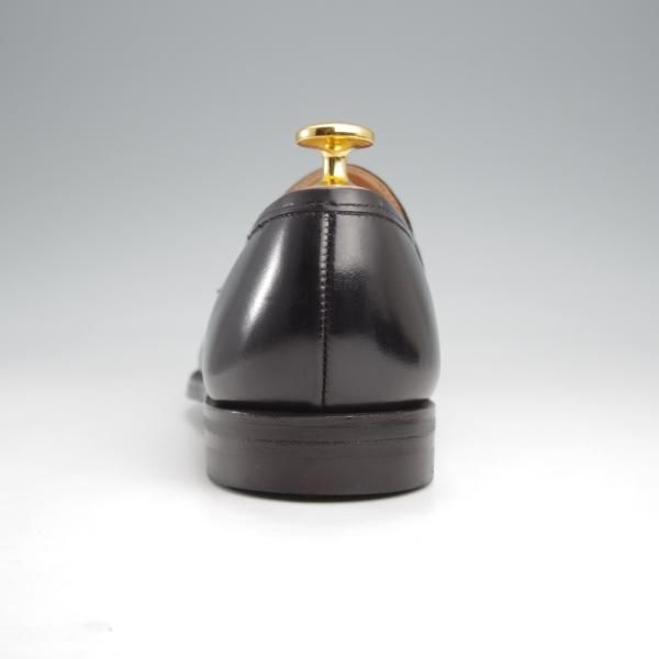 極美品★クロケット&ジョーンズ 5E【定価￥90,200-★SYDNEY/シドニー】コインローファー/CITYソール/341ラスト/黒/Crockett&Jones★k157