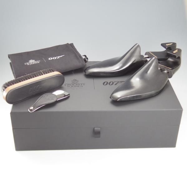 未使用★クロケット&ジョーンズ 8E【定価￥242,000-★映画007(ノー・タイム・トゥ・ダイ)公開記念モデル('21)/JAMES】黒★k161