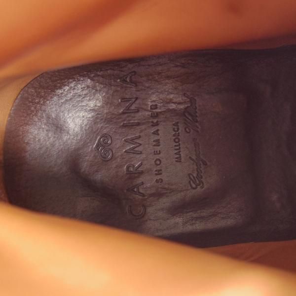 極上★(スペイン製)CARMINA/カルミナ SIZE 5【定価￥83,600-★純正シューツリー付/ジョッパーブーツ/80106】スエード/濃茶/メンズ★k163