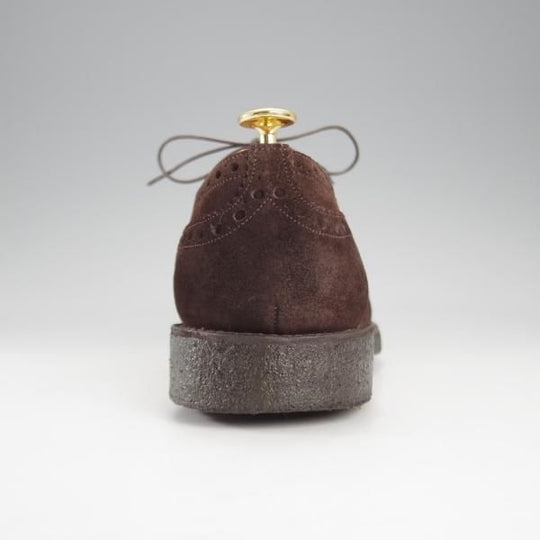 美品★チャーチ 90F/UK9【現行定価￥125,400-★FAIRFIELD/フェアフィールド】81ラスト/フルブローグ/スエード/濃茶/Church's★k165