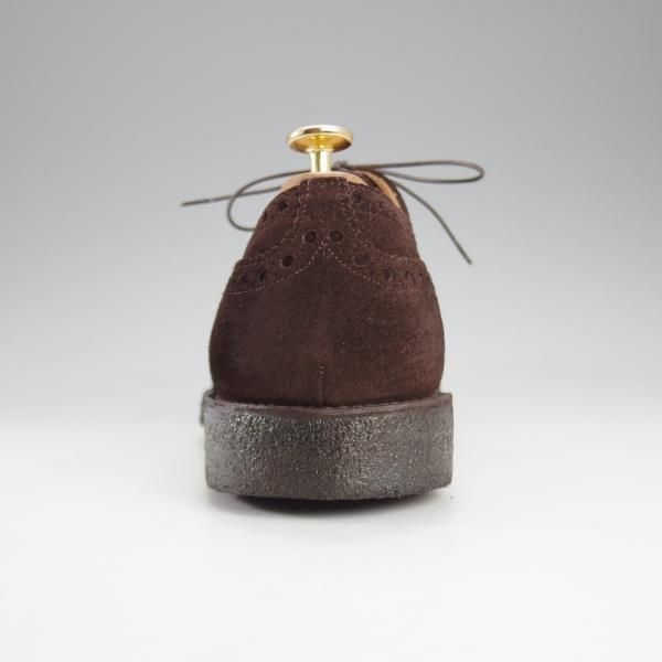 美品★チャーチ 90F/UK9【現行定価￥125,400-★FAIRFIELD/フェアフィールド】81ラスト/フルブローグ/スエード/濃茶/Church's★k165